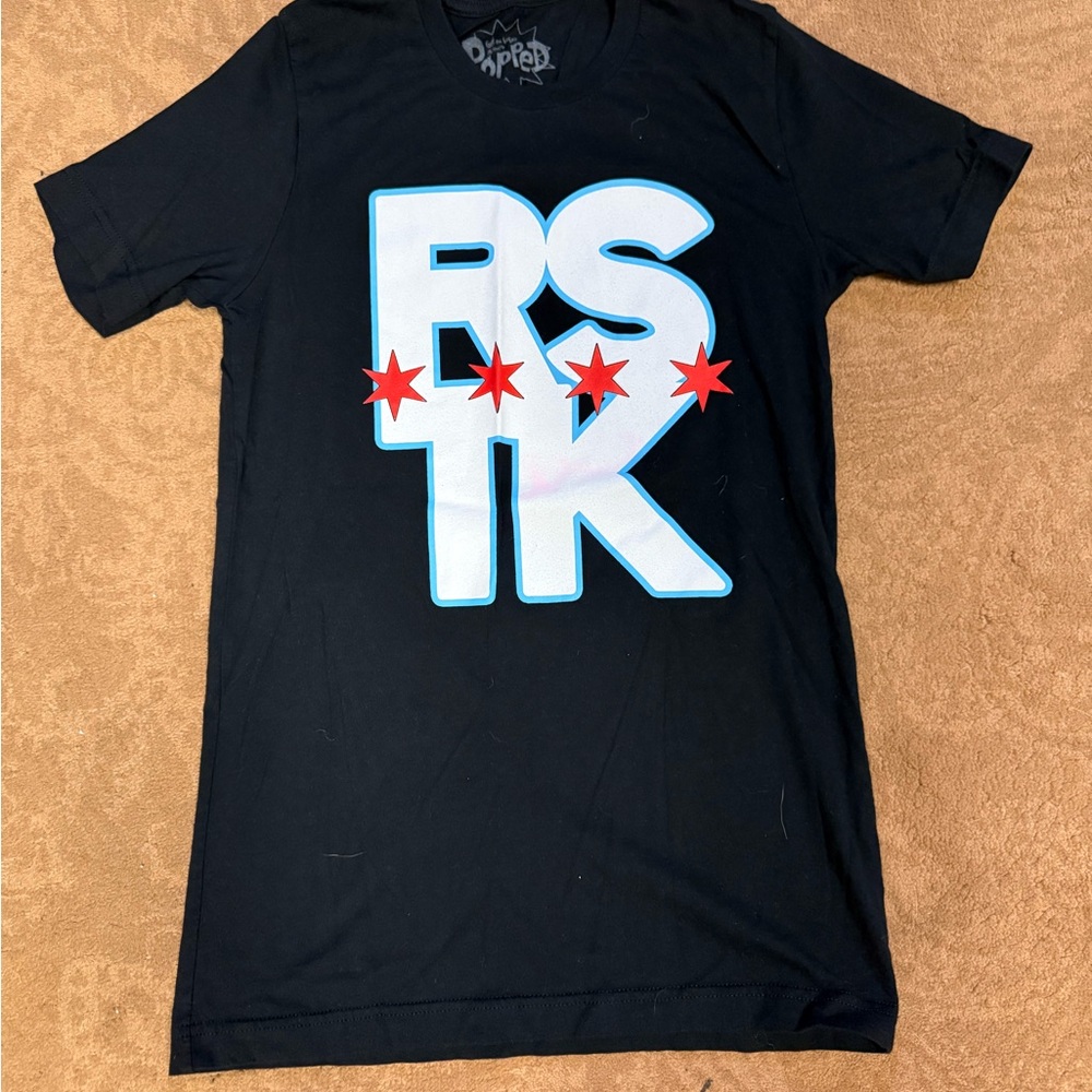 black RSTK tshirt